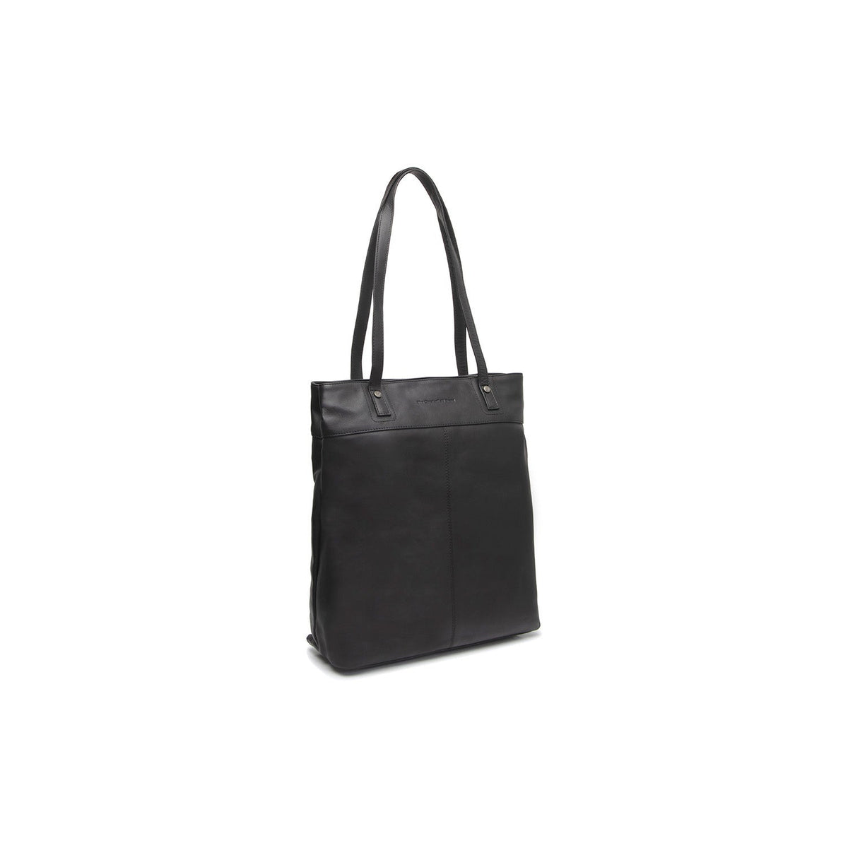 Solvia Full-Grain Leather Tote Bag نسائي in Classic 100% Full-Grain Leather - Full Exterior Front Profile View | Buy Online