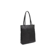 Solvia Full-Grain Leather Tote Bag نسائي in Classic 100% Full-Grain Leather - Full Exterior Front Profile View | Buy Online