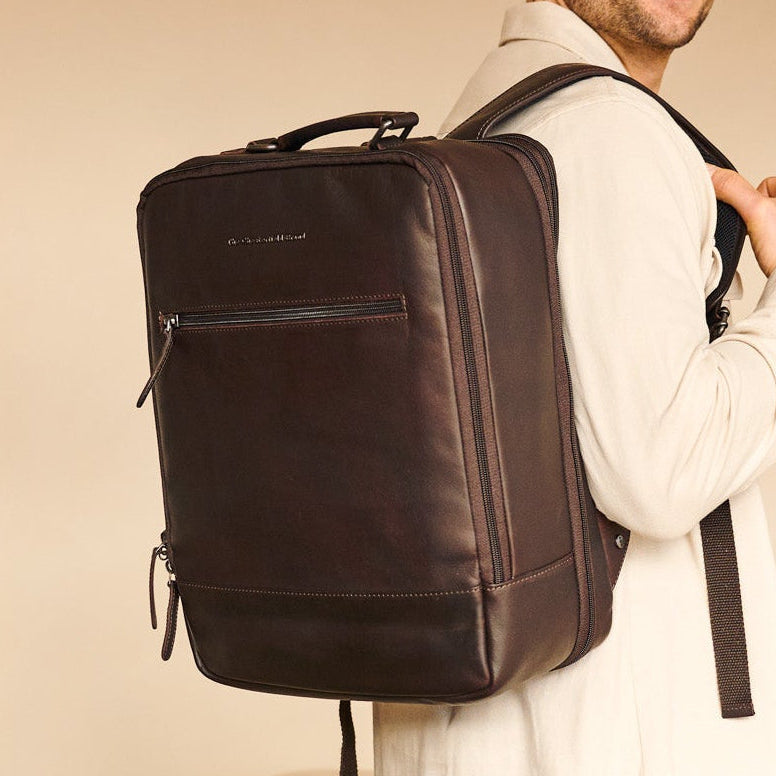 
Jamaica جلد طبيعي فل جرين Travel Backpack – alternate product view 2