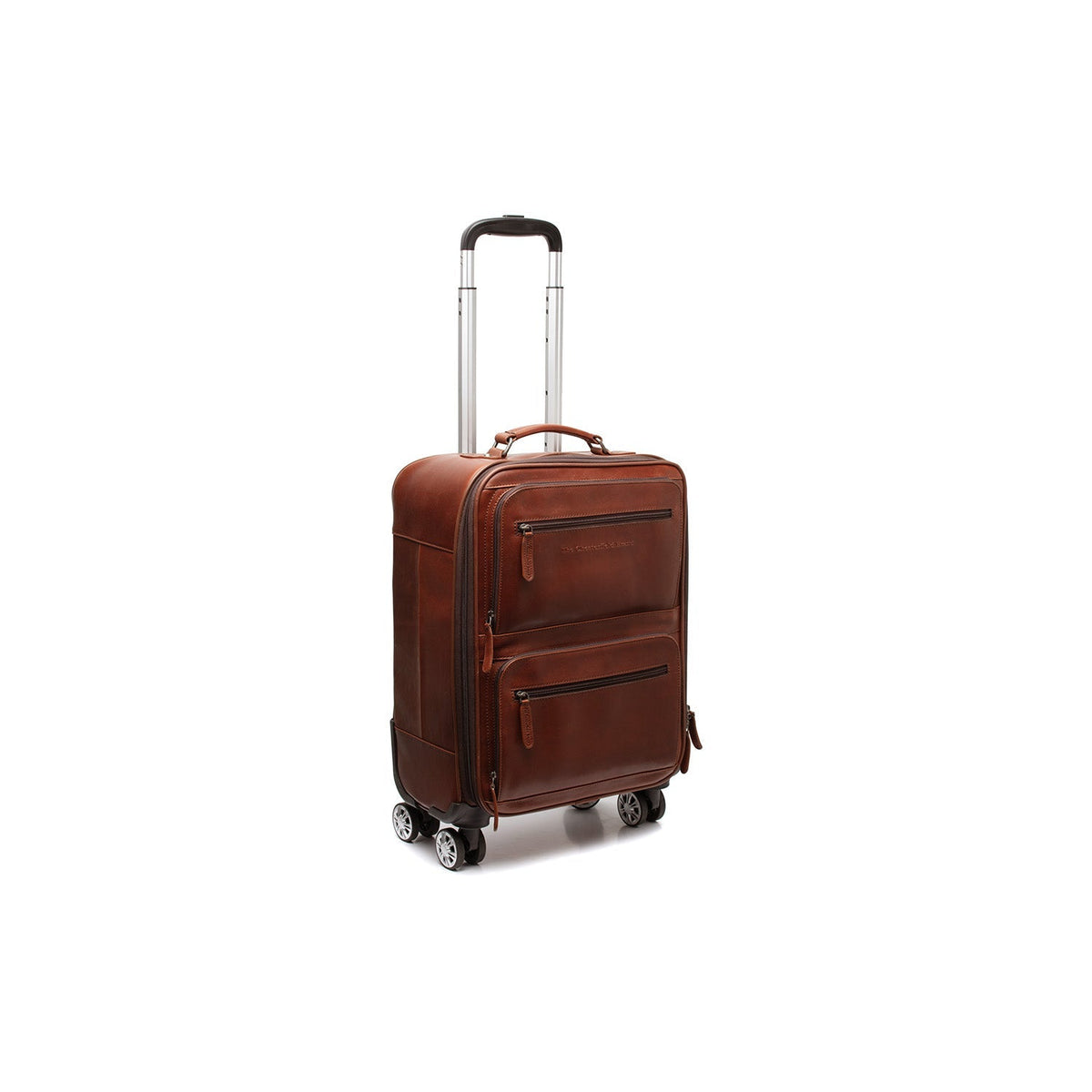 Leather Trolley San Marino نسائي in Classic 100% Full-Grain Leather - Front Profile View &amp; Tailored Silhouette | Buy Online