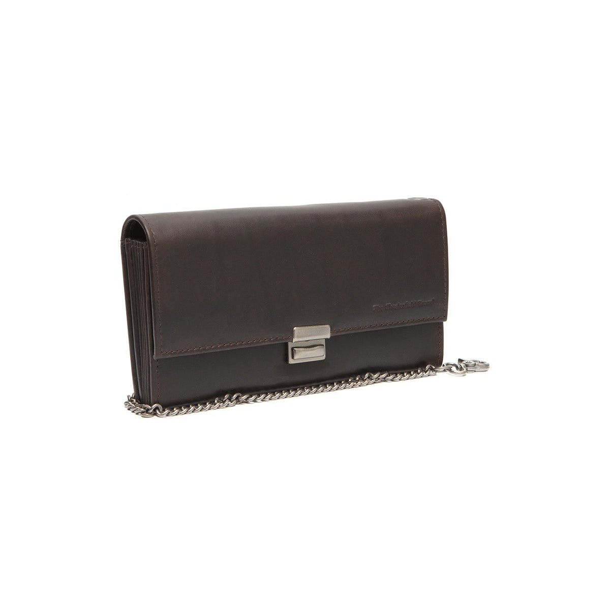 Bora Full-Grain Leather Waiter Wallet نسائي in Classic 100% Full-Grain Leather - Full Exterior Front Profile View | Buy Online
