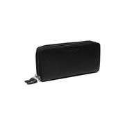 Hadley Full-Grain Leather Wallet نسائي in Classic 100% Full-Grain Leather - Full Exterior Front Profile View | Buy Online