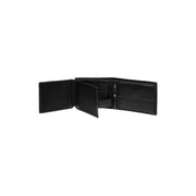 Classic 100% Full-Grain leather Wallet - Rear Perspective Showing Reinforced Leather Straps &amp; Stitching