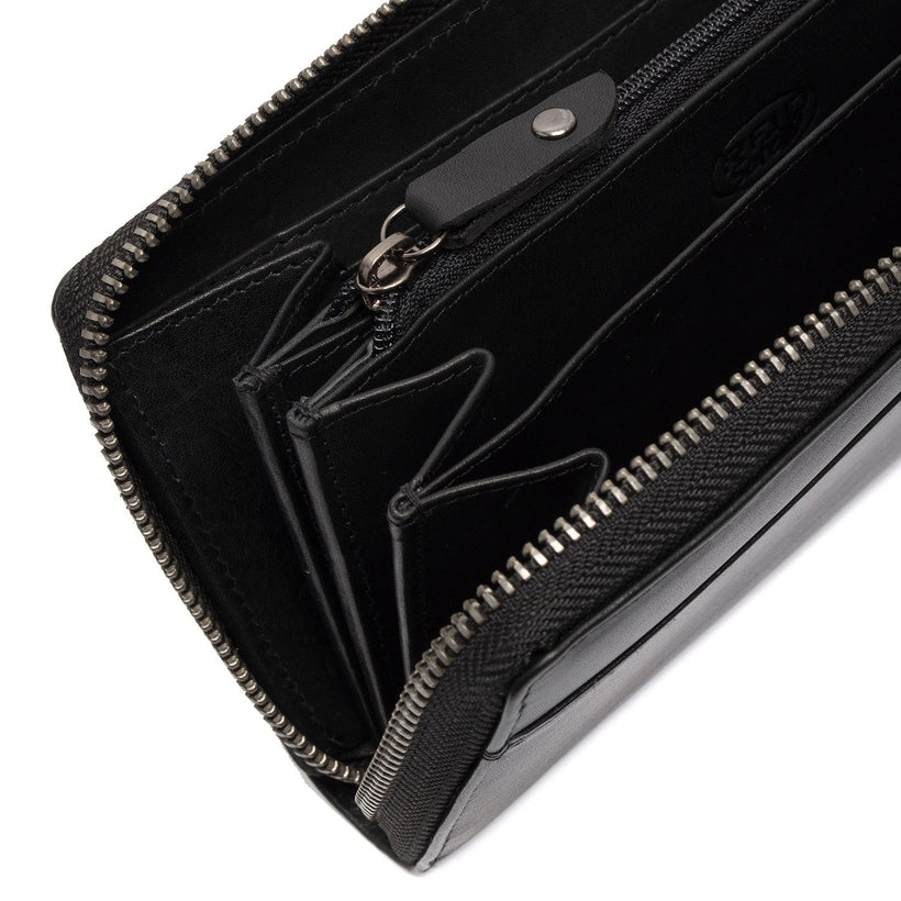 Livorno Full-Grain Leather Wallet نسائي