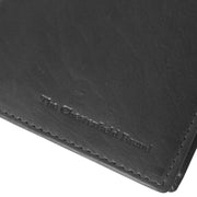 Solid Antique Brass Hardware &amp; Heavy-Duty Dual Zipper Detail on Siem Full-Grain Leather Wallet نسائي