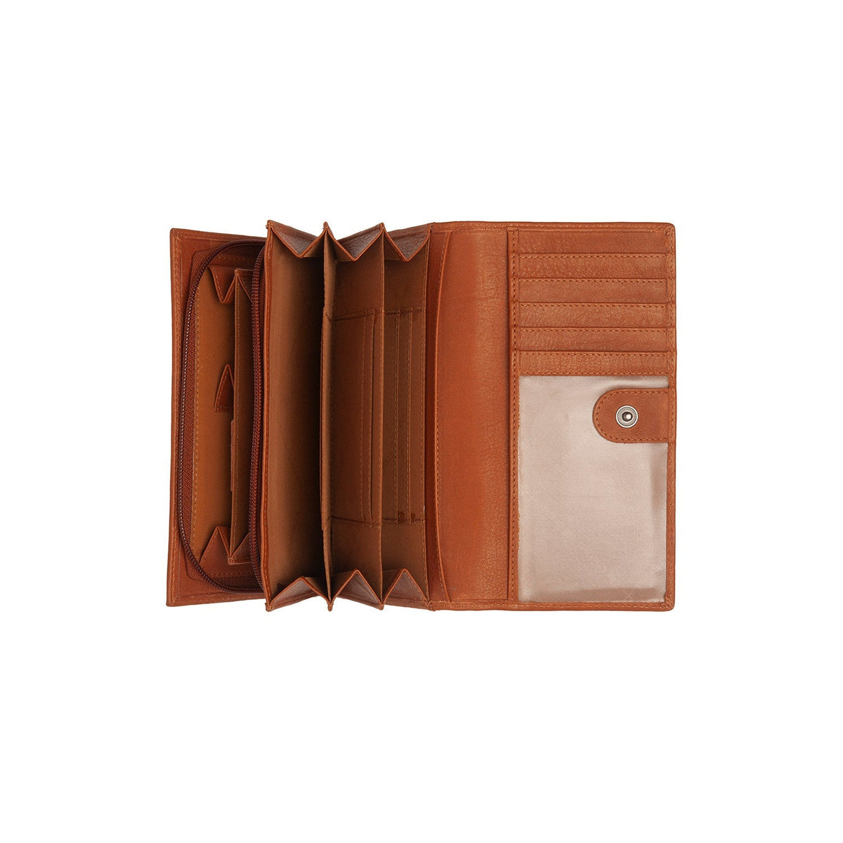 Valetta Full-Grain Leather Wallet نسائي – alternate product view 2