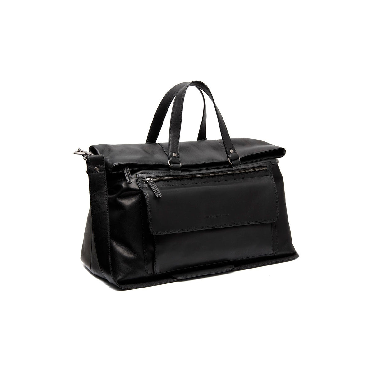 Lazio Full-Grain Leather Weekender Bag نسائي in Classic 100% Full-Grain Leather - Full Exterior Front Profile View | Buy Online