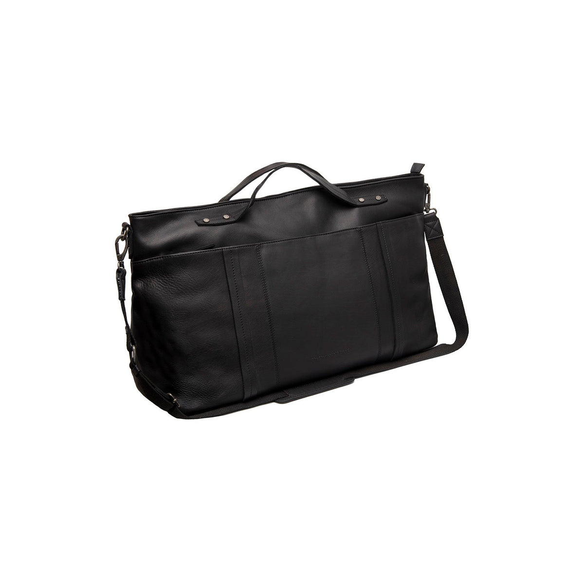 Mark Full-Grain Leather Weekender Bag نسائي in Classic 100% Full-Grain Leather - Full Exterior Front Profile View | Buy Online