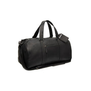Rivaro Full-Grain Leather Weekender Bag نسائي in Classic 100% Full-Grain Leather - Full Exterior Front Profile View | Buy Online