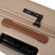 Interior View Showing Quilted Viscose Lining &amp; Dual Inside Utility Storage Pockets