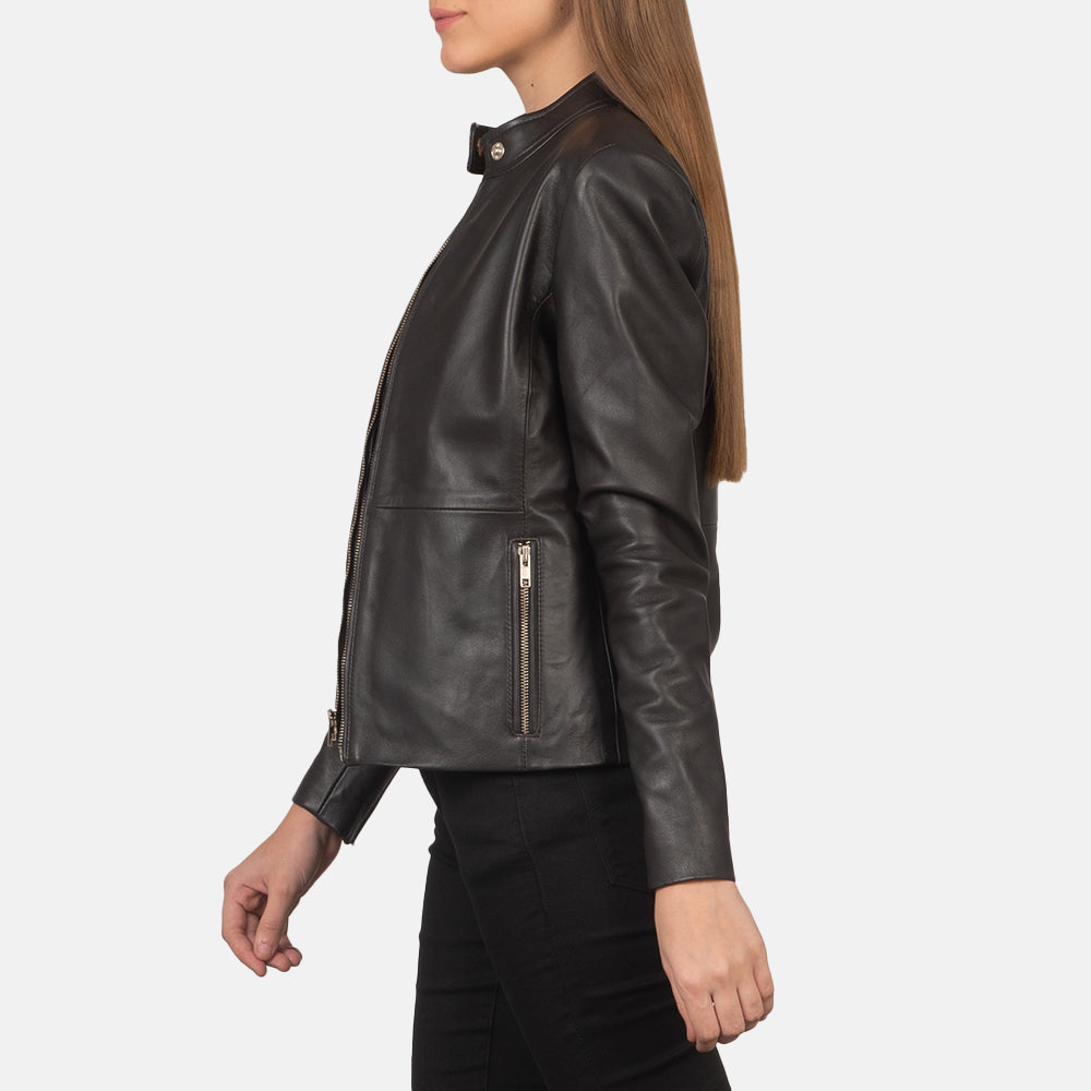 
Authentic Sheepskin Leather with Semi-aniline Finish Grain Texture & Heavy-Duty Seam Stitching Detail