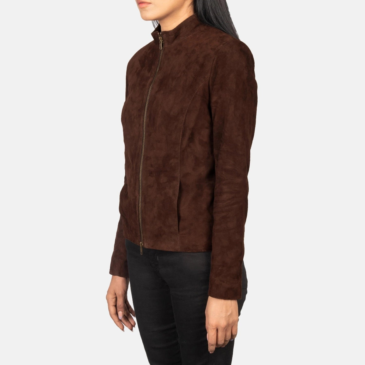 Rumella جاكيت بايكر جلد نسائي – alternate product view 2