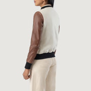 
Savant Varsity جاكيت جلد نسائي – alternate product view 5