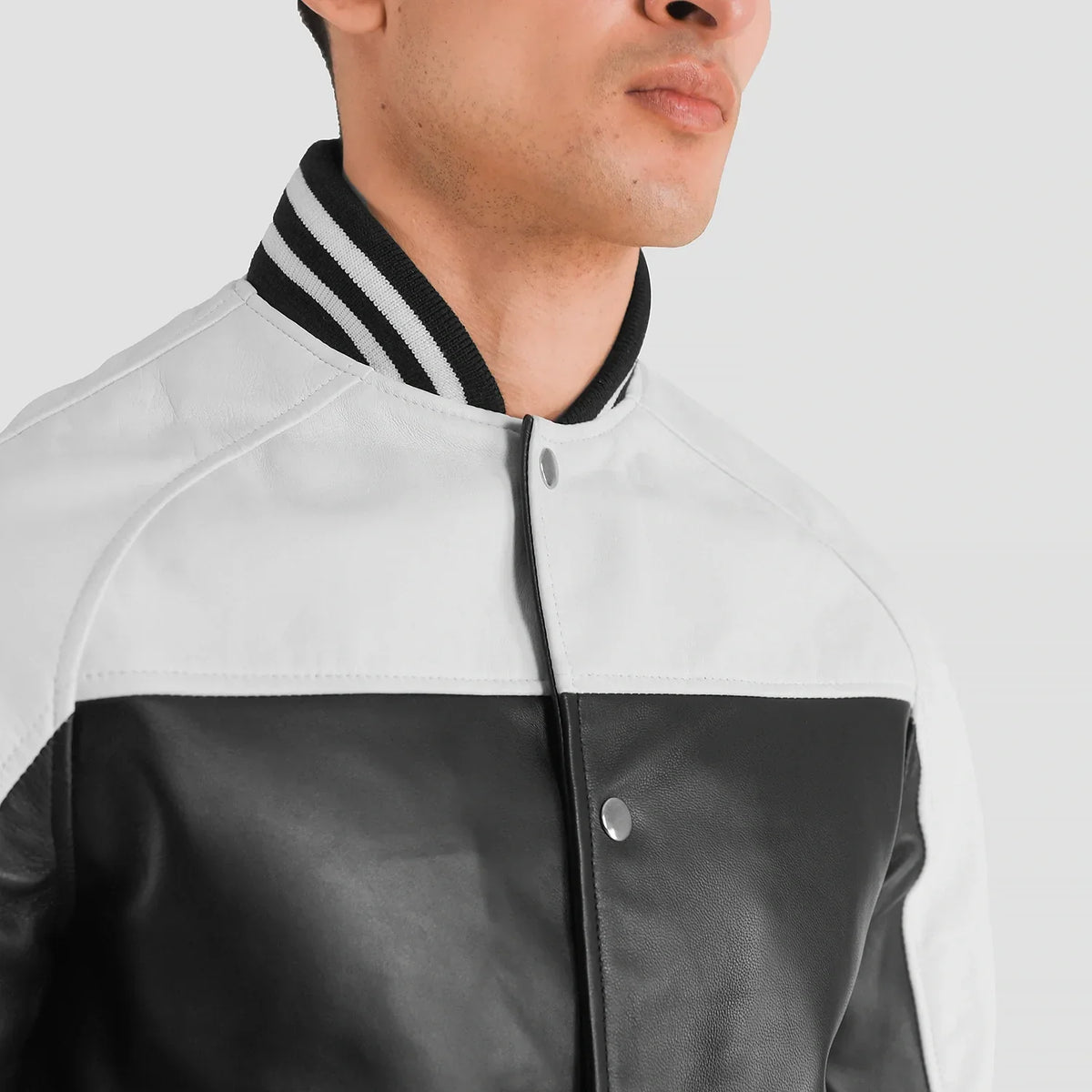 Terrance Black Varsity Jacket – alternate product view 6
