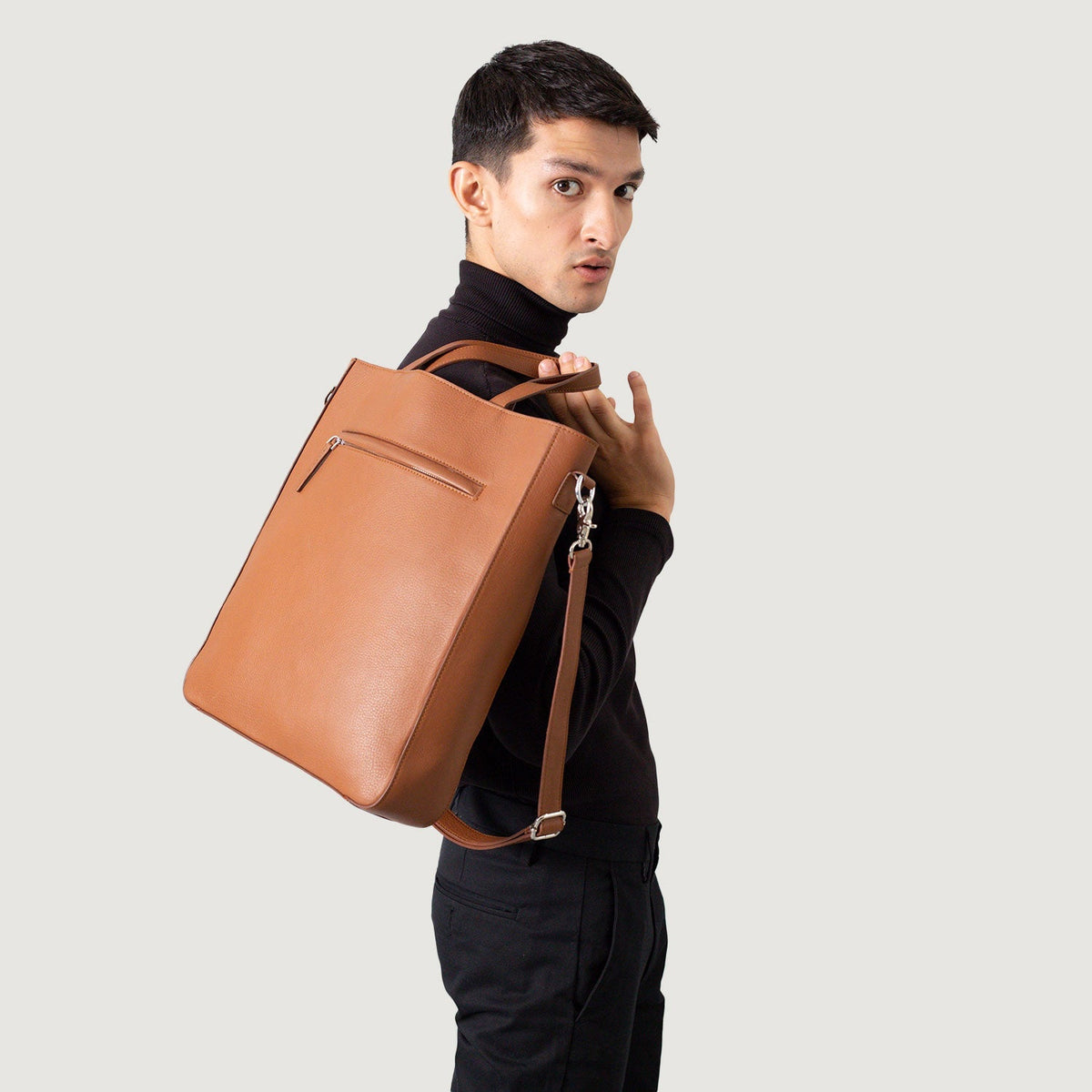 
The Poet حقيبة تسوق جلدية – alternate product view 5