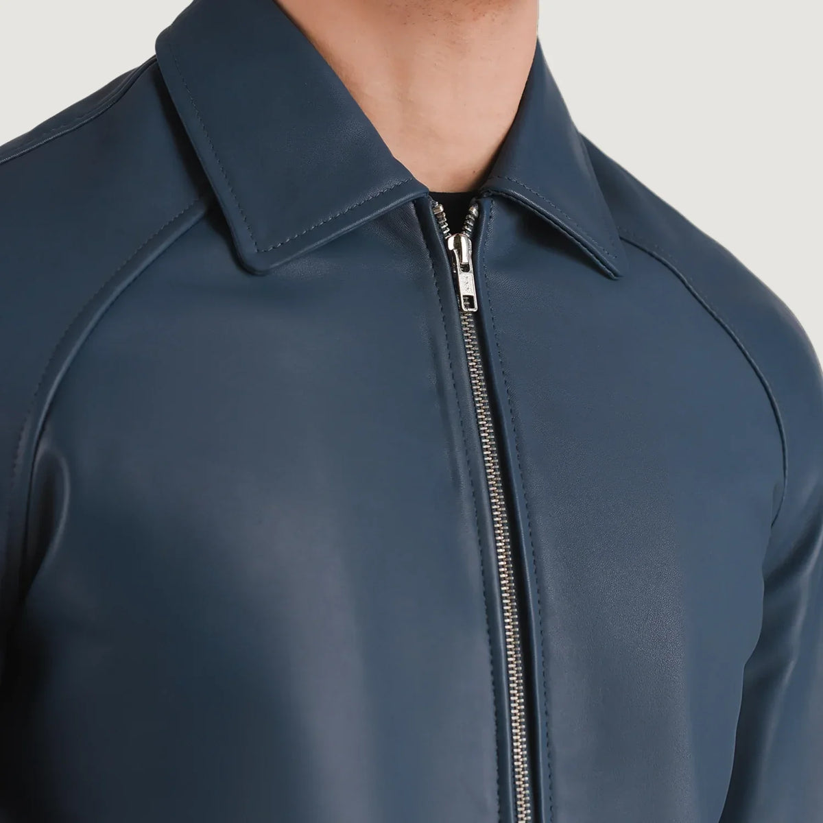 Walton Varsity جاكيت جلد رجالي – alternate product view 3