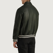 Walton Varsity جاكيت جلد رجالي – alternate product view 5
