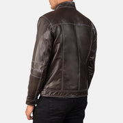 Youngster جاكيت بايكر جلد رجالي – alternate product view 5