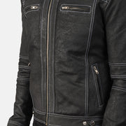 Youngster جاكيت بايكر جلد رجالي – alternate product view 6
