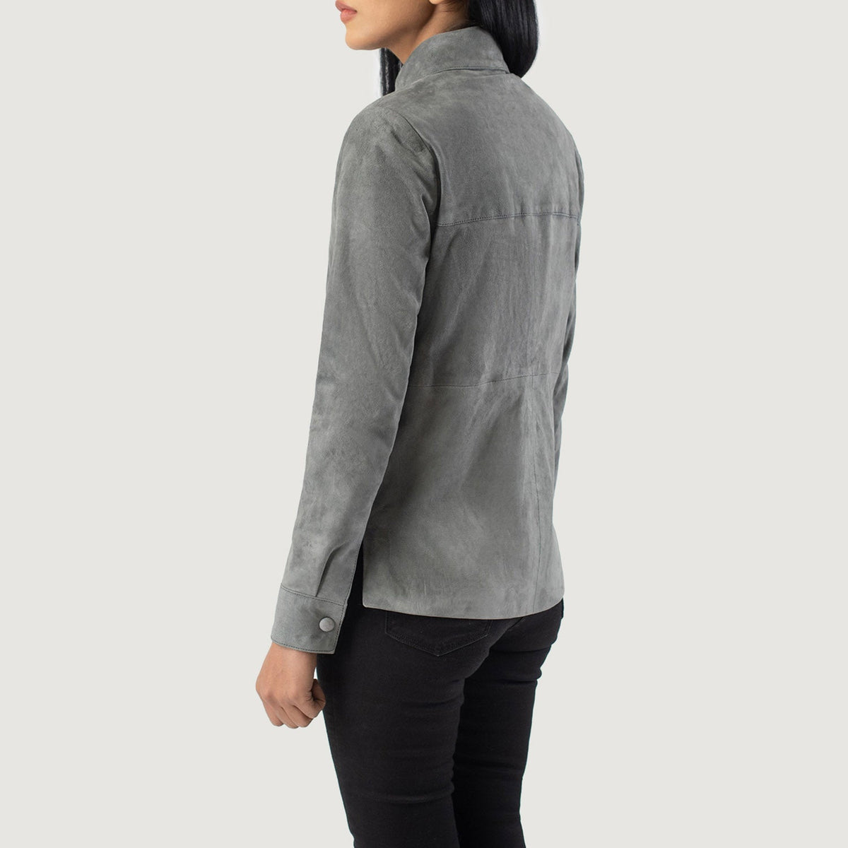 Zenith Shirt جاكيت جلد نسائي – alternate product view 5