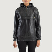 Zest Hooded Pullover جاكيت جلد نسائي – alternate product view 1